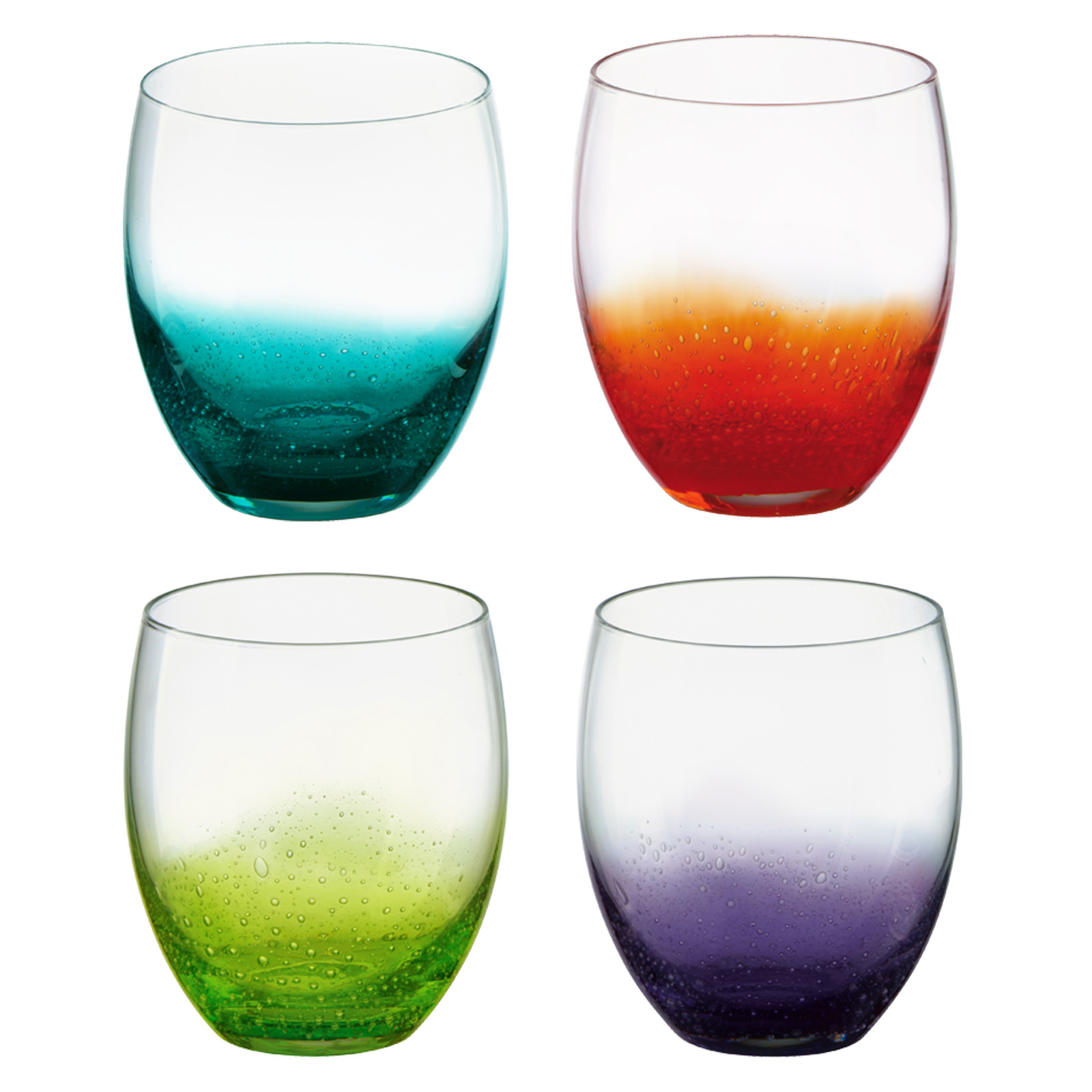 Adonis Workroom Studios — Rounded Edge Tall Drinking Glasses (7 Pieces)